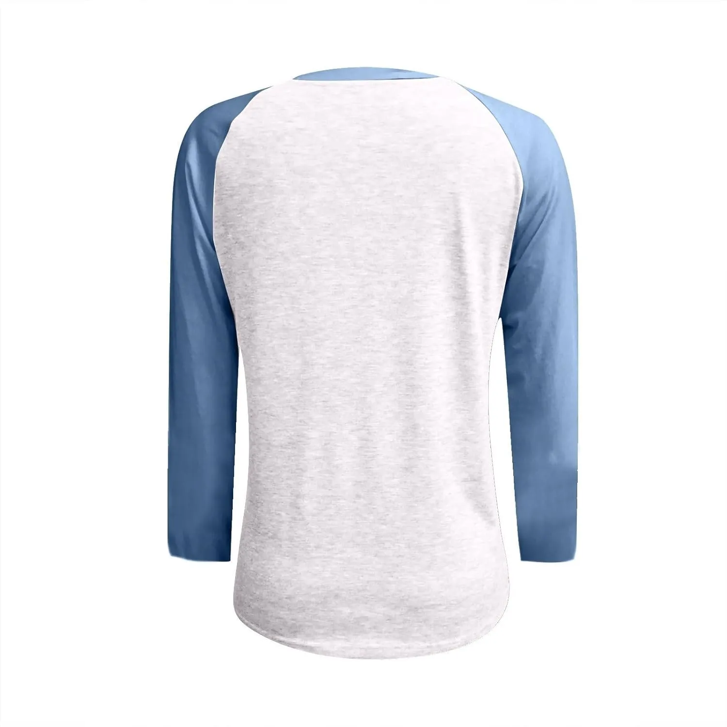 3/4 Length Sleeve Womens Tops Casual Crew Neck Raglan Baseball Shirt Cute Y2k Color Block Tops Basic Tunic Tee Shirts