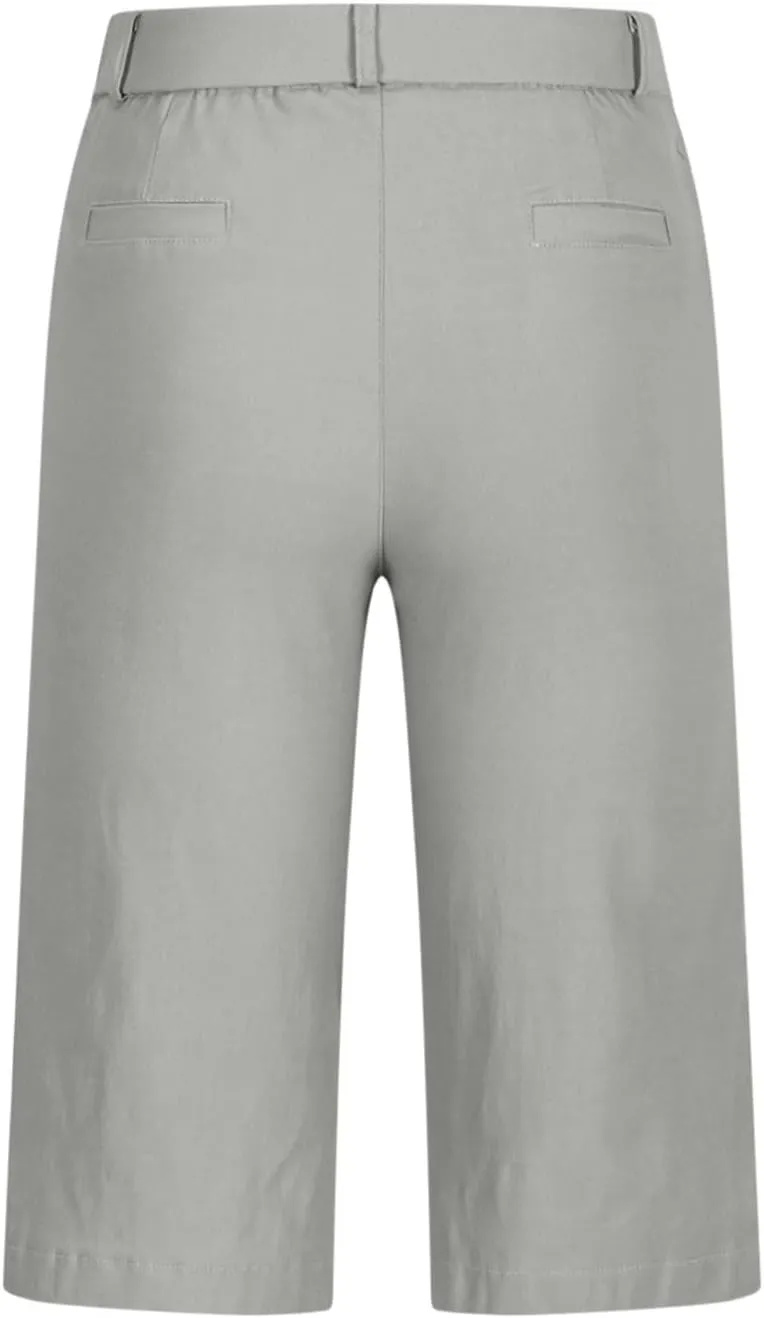 Bermuda Shorts for Women Summer Knee Length Lightweight Quick Dry Short Casual Hiking Straight Leg Pull On Short