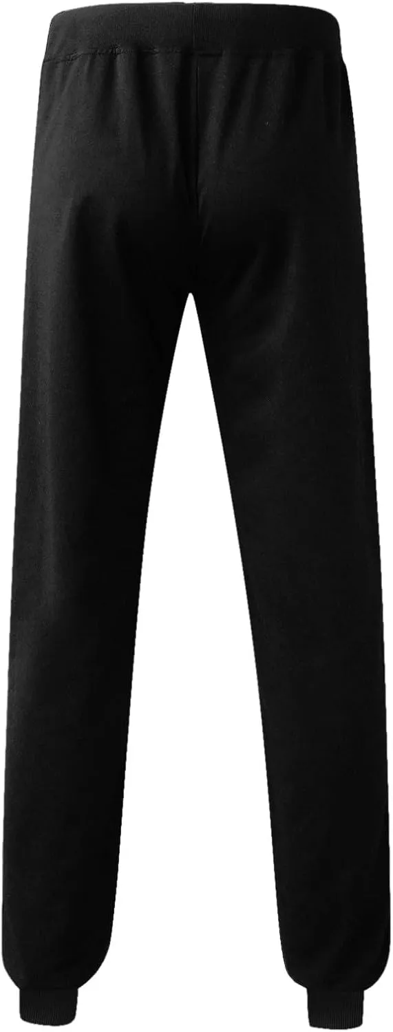 BIFUTON Joggers for Men,Mens Sweatpants with Pockets Color Matching Golf Pants for Men Relaxed Fit Lounge Pants Trousers
