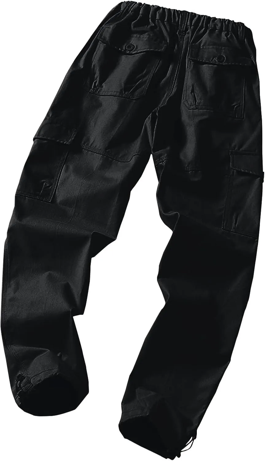 Cargo Pants for Men Multi Pockets Baggy Pants Stretch Skinny Fit Sweatpants Plus Size Hunting Pants 2024