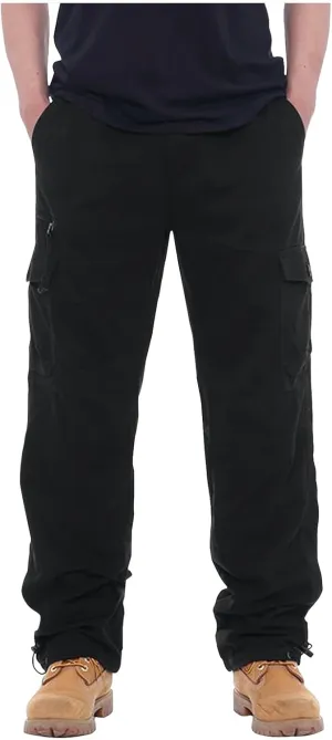 Cargo Pants for Men Multi Pockets Baggy Pants Stretch Skinny Fit Sweatpants Plus Size Hunting Pants 2024