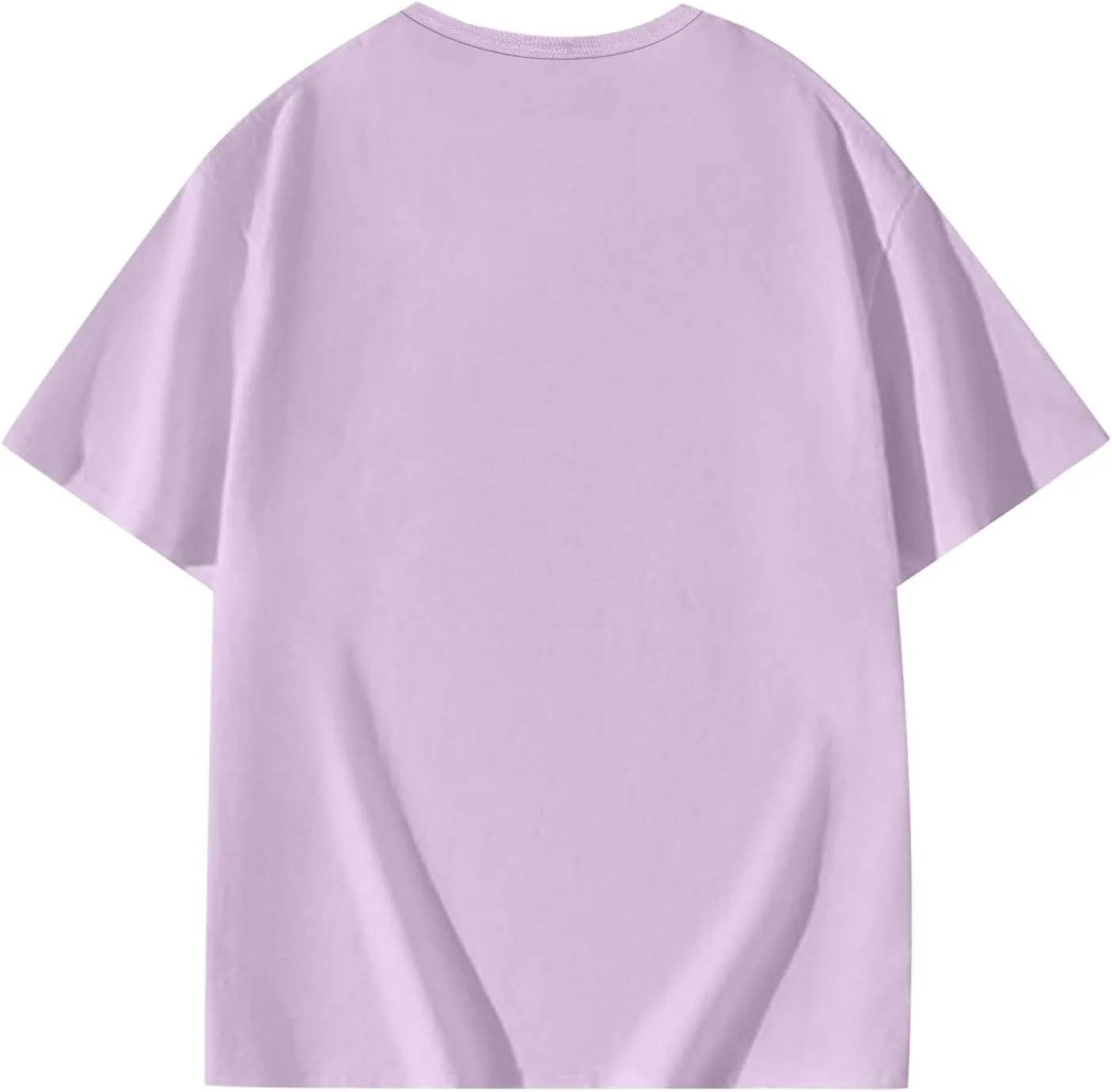 Casual Short Sleeve T-Shirt for Girls,Cute Print Cotton Crewneck Short Sleeve Tees Basic Tees Outfits Tops