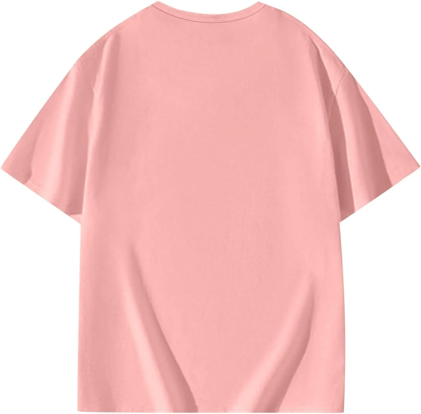 Casual Short Sleeve T-Shirt for Girls,Cute Print Cotton Crewneck Short Sleeve Tees Basic Tees Outfits Tops