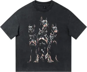 Graphic Tees Vintage Oversized Tshirts: Mens Womens Tops for Casual Summer - Teens Y2k Clothes for School University