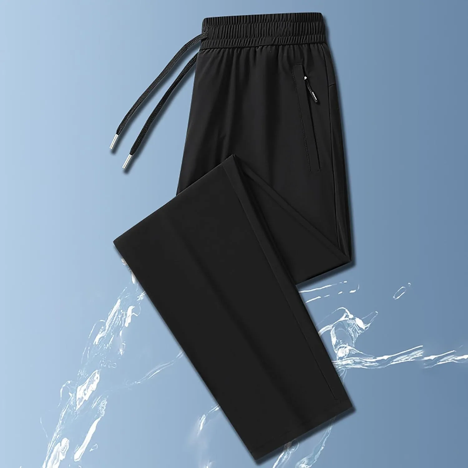 Hiking Pants for Men Lightweight Athletic Sweatpants Quick Dry with Pockets Gym Running Golf Track Workout Pants