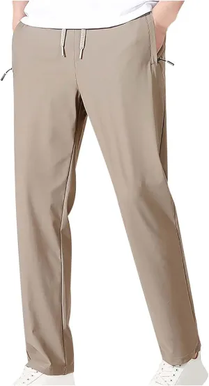 Hiking Pants for Men Lightweight Athletic Sweatpants Quick Dry with Pockets Gym Running Golf Track Workout Pants