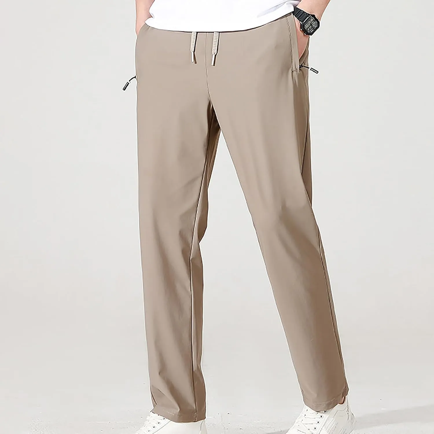 Hiking Pants for Men Lightweight Athletic Sweatpants Quick Dry with Pockets Gym Running Golf Track Workout Pants