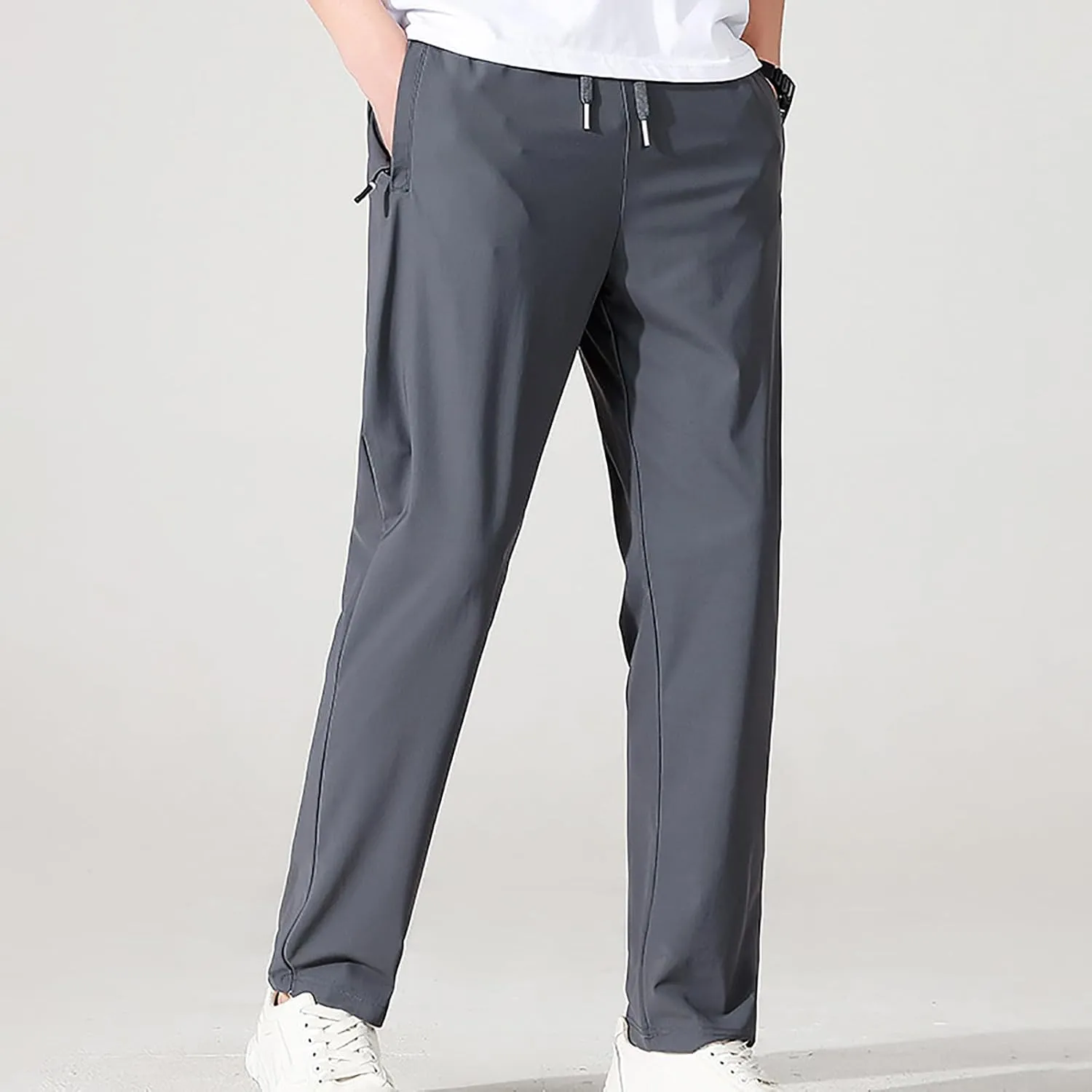 Hiking Pants for Men Lightweight Athletic Sweatpants Quick Dry with Pockets Gym Running Golf Track Workout Pants