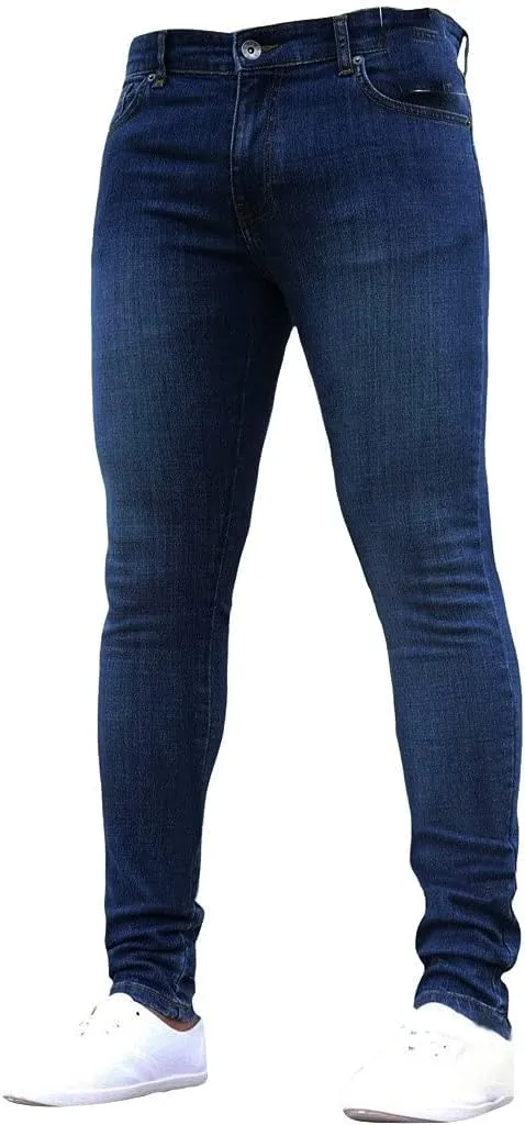 Jeans for Men Men's Size Trousers Leg Pants Loose Drop Fashion Large Men's Pants Straight Mid Rise Jeans Men's