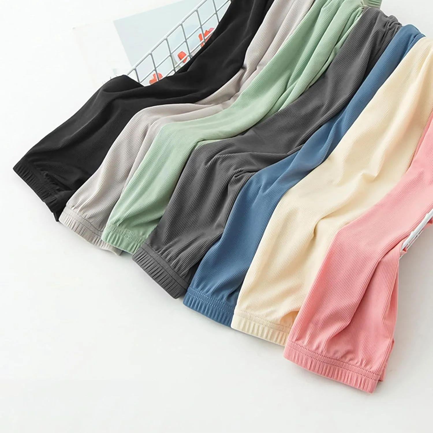Kids Boys Girls Loose Pants Spring Summer Sweatpants Elastic Waist Home Leisure Outdoor Activities
