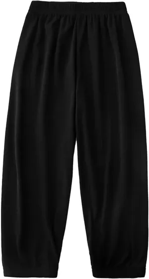 Kids Boys Girls Loose Pants Spring Summer Sweatpants Elastic Waist Home Leisure Outdoor Activities