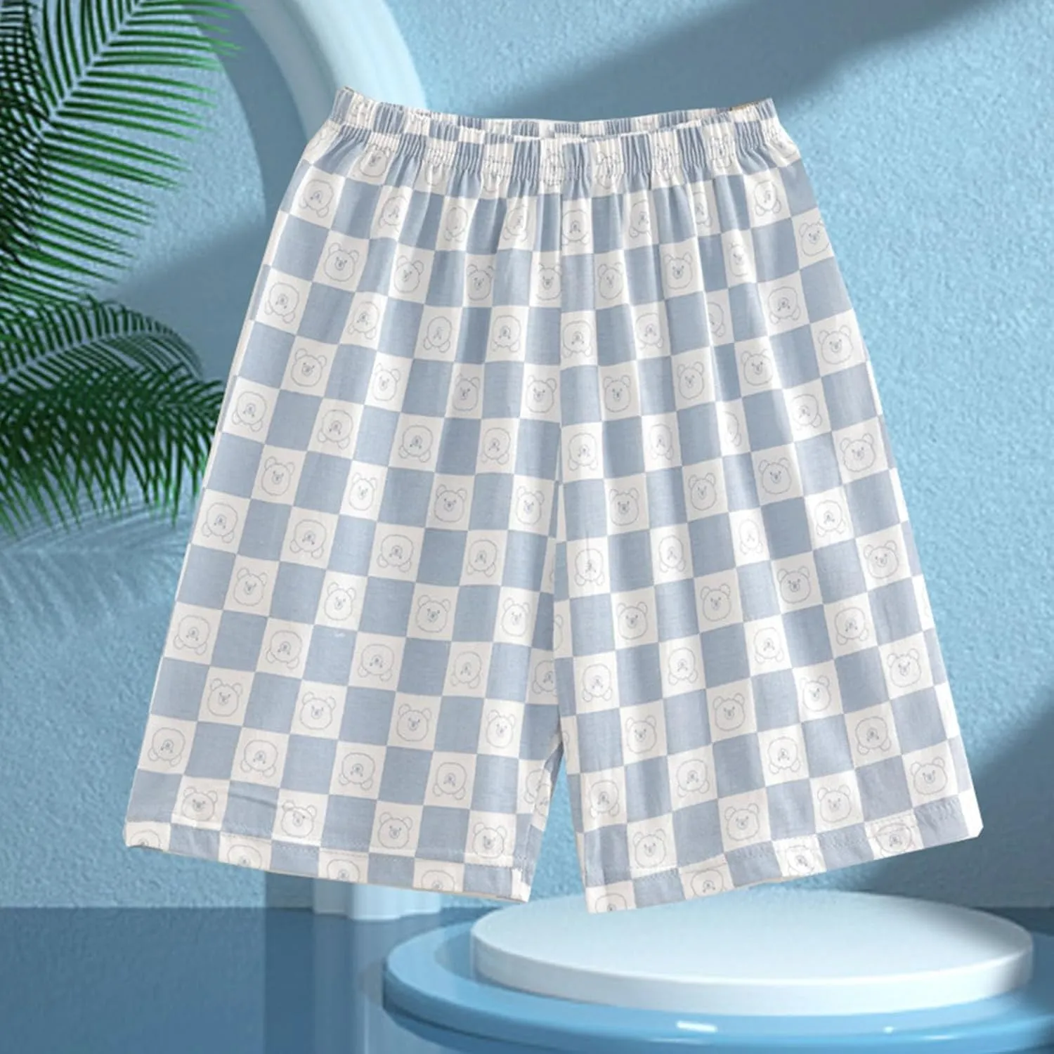 Kids Girl Boy Track Athletic Jogger Pants Shorts for Child Graphic Plaid Straight Leg Fall Summer Pants 2025 Trendy