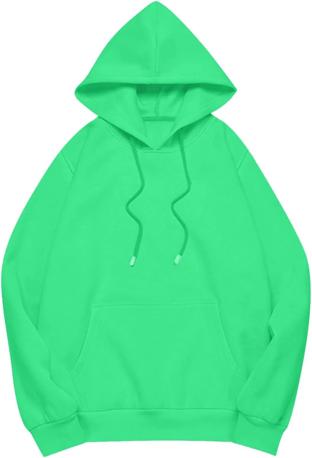 KIKX0DE Womens Oversized Sweatshirts Fleece Hoodies Long Sleeve Shirts Pullover Drop Shoulder Outfits 2024 With Pocket