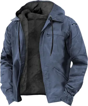 Light Jackets For Men Vintage Long Sleeve Coats: Classic Print Jackets Trendy Sweatshirt Sweaters Hoodie