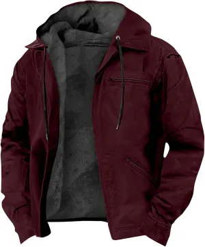 Light Jackets For Men Vintage Long Sleeve Coats: Classic Print Jackets Trendy Sweatshirt Sweaters Hoodie