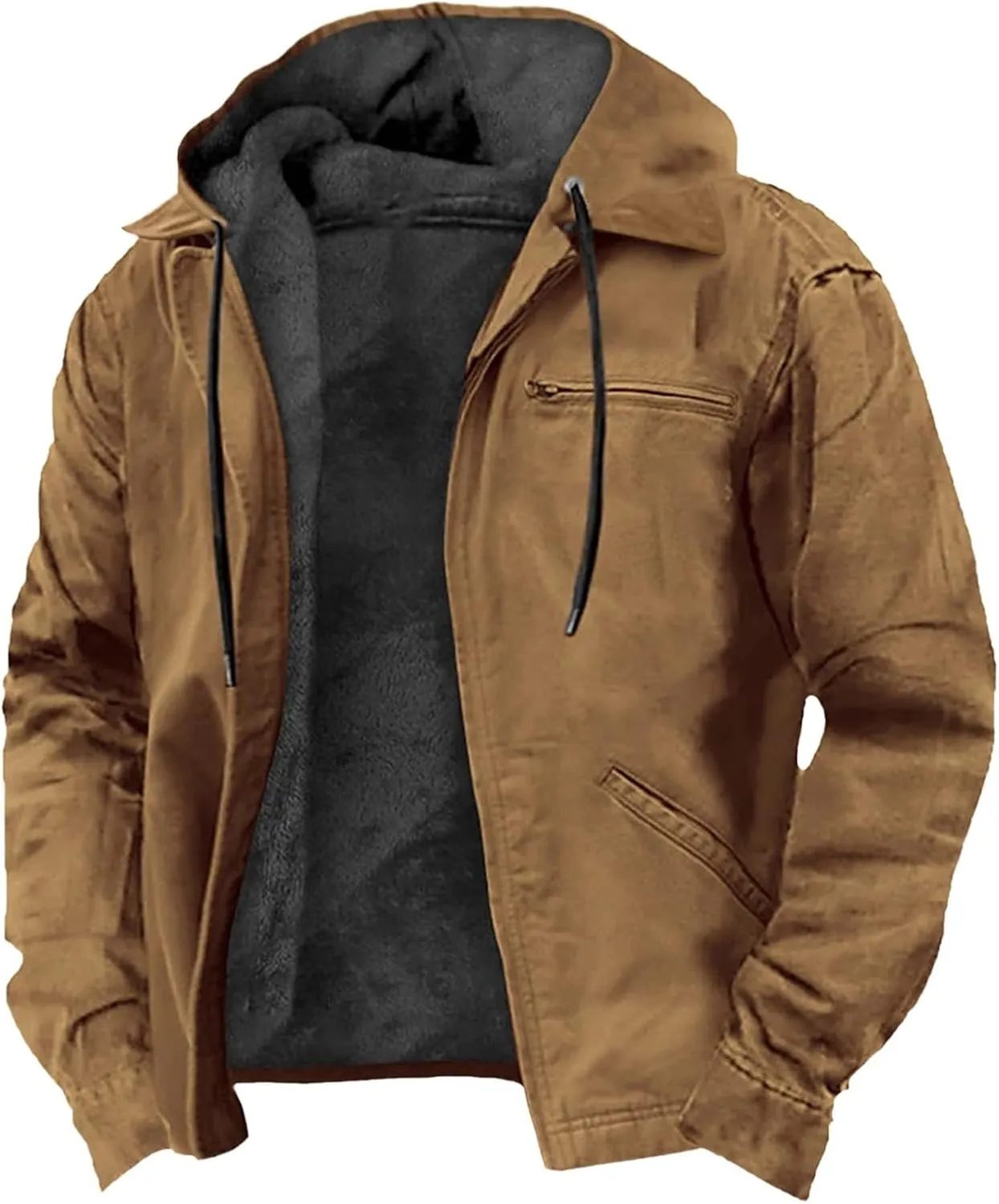 Light Jackets For Men Vintage Long Sleeve Coats: Classic Print Jackets Trendy Sweatshirt Sweaters Hoodie