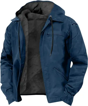 Light Jackets For Men Vintage Long Sleeve Coats: Classic Print Jackets Trendy Sweatshirt Sweaters Hoodie