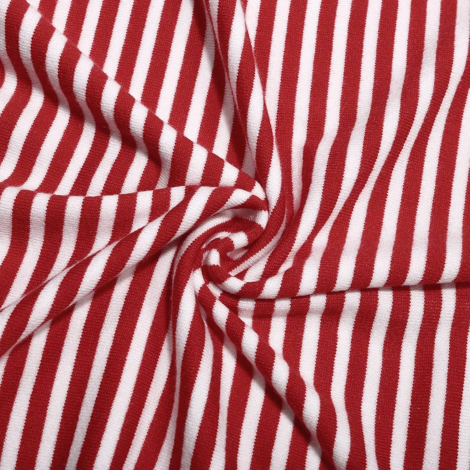 Light Sweatshirt for Women Fashion Casual Round Neck Striped Tops Long Sleeved Sweater Hoodless Hoodie