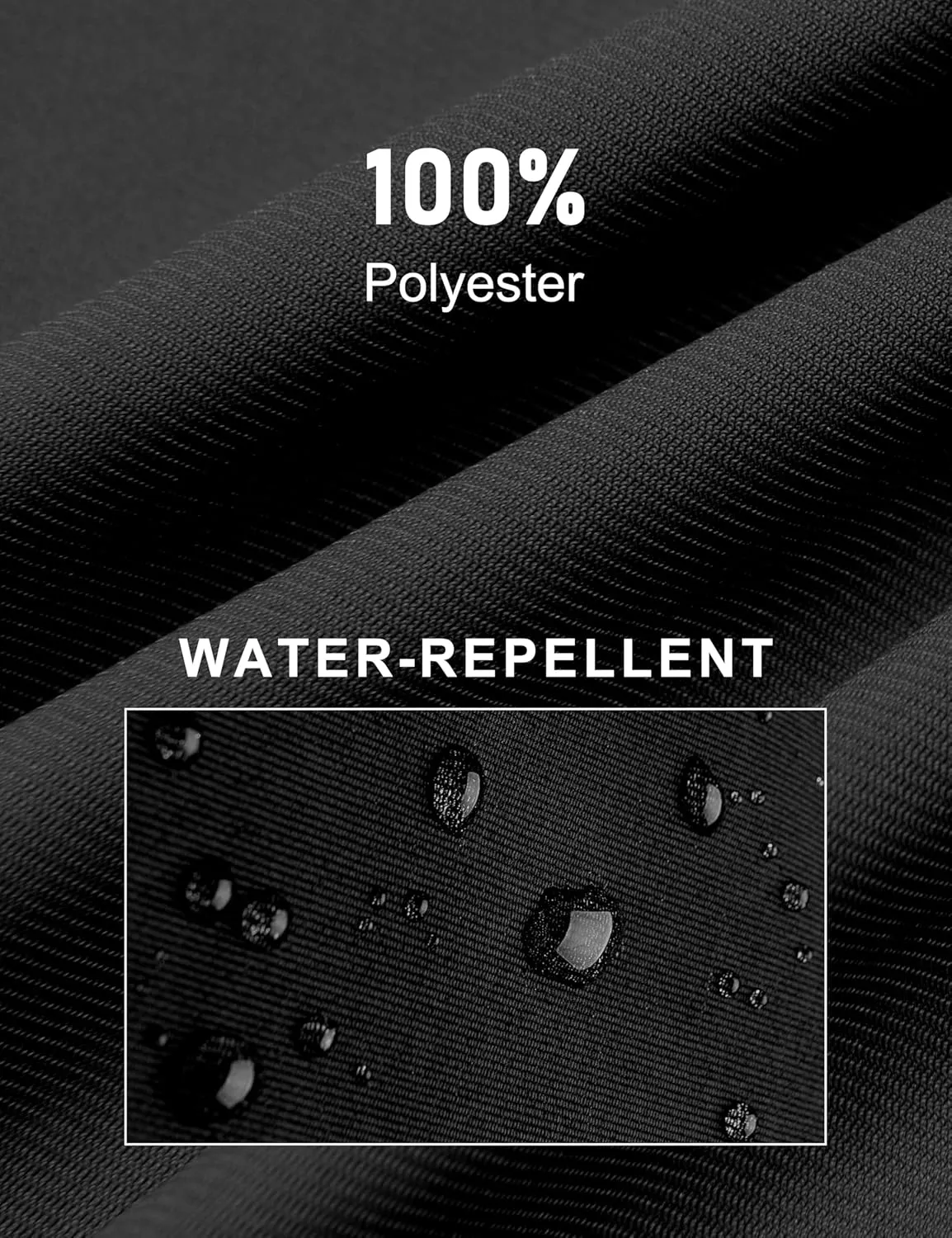 Little Donkey Andy Mens Windbreak Jacket, Quick Drying Water Repellent Light Jackets for Men Wrinkle Reduction