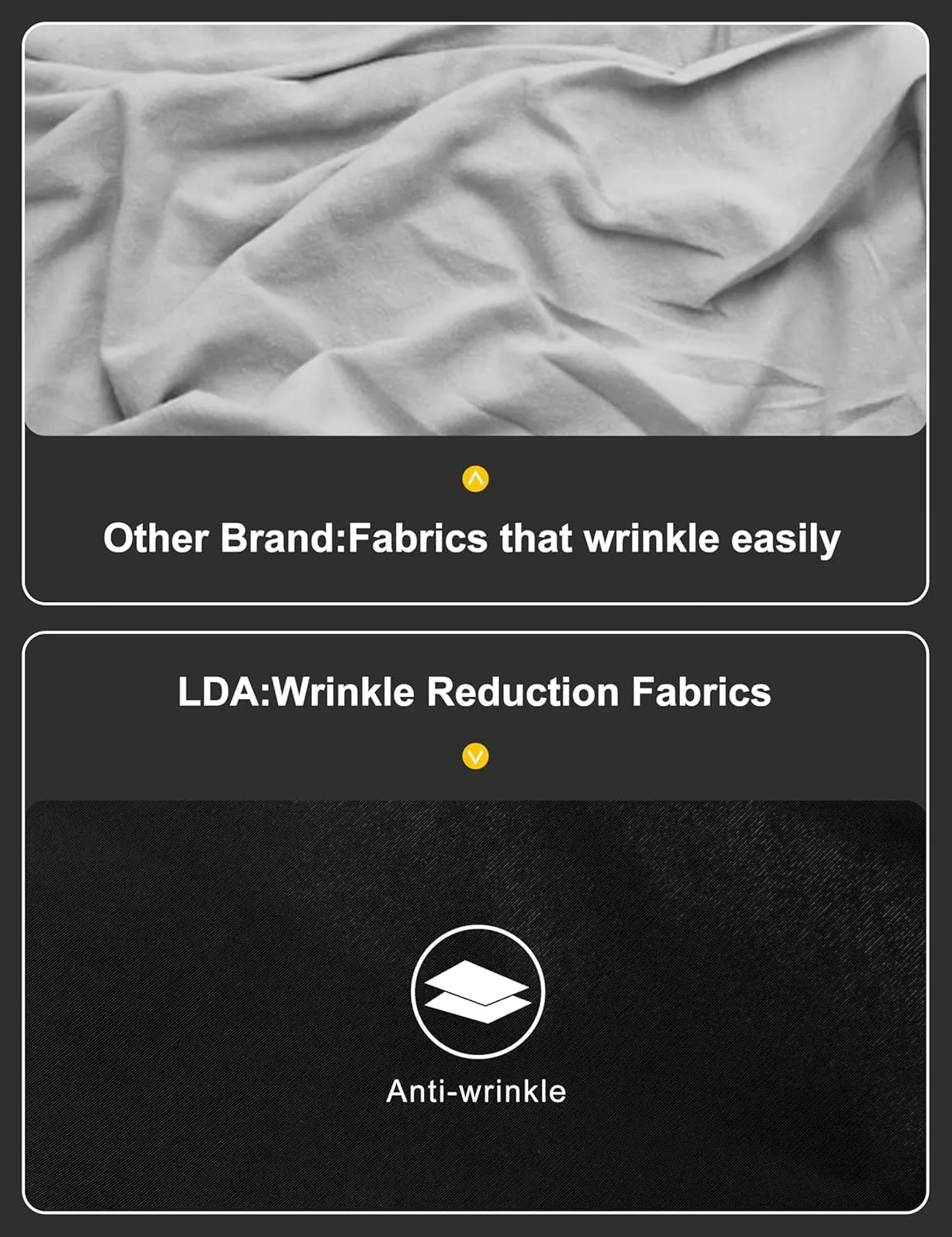 Little Donkey Andy Mens Windbreak Jacket, Quick Drying Water Repellent Light Jackets for Men Wrinkle Reduction