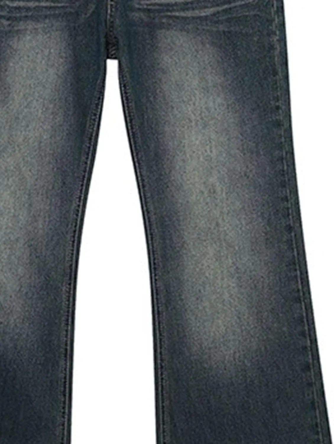 Men's Casual Jeans Regular Fit Slim Straight Jeans Summer Wide Leg Workwear Sweatpants with Pockets