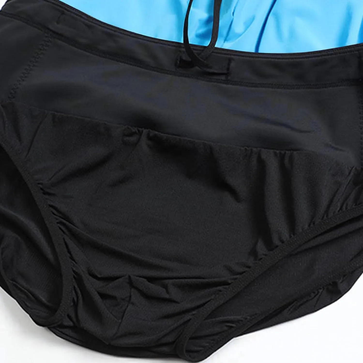 Men's Running Shorts Quick Dry Breathable Workout Pants with Liner Stretch Drawstring Waist Workout Athletic Shorts