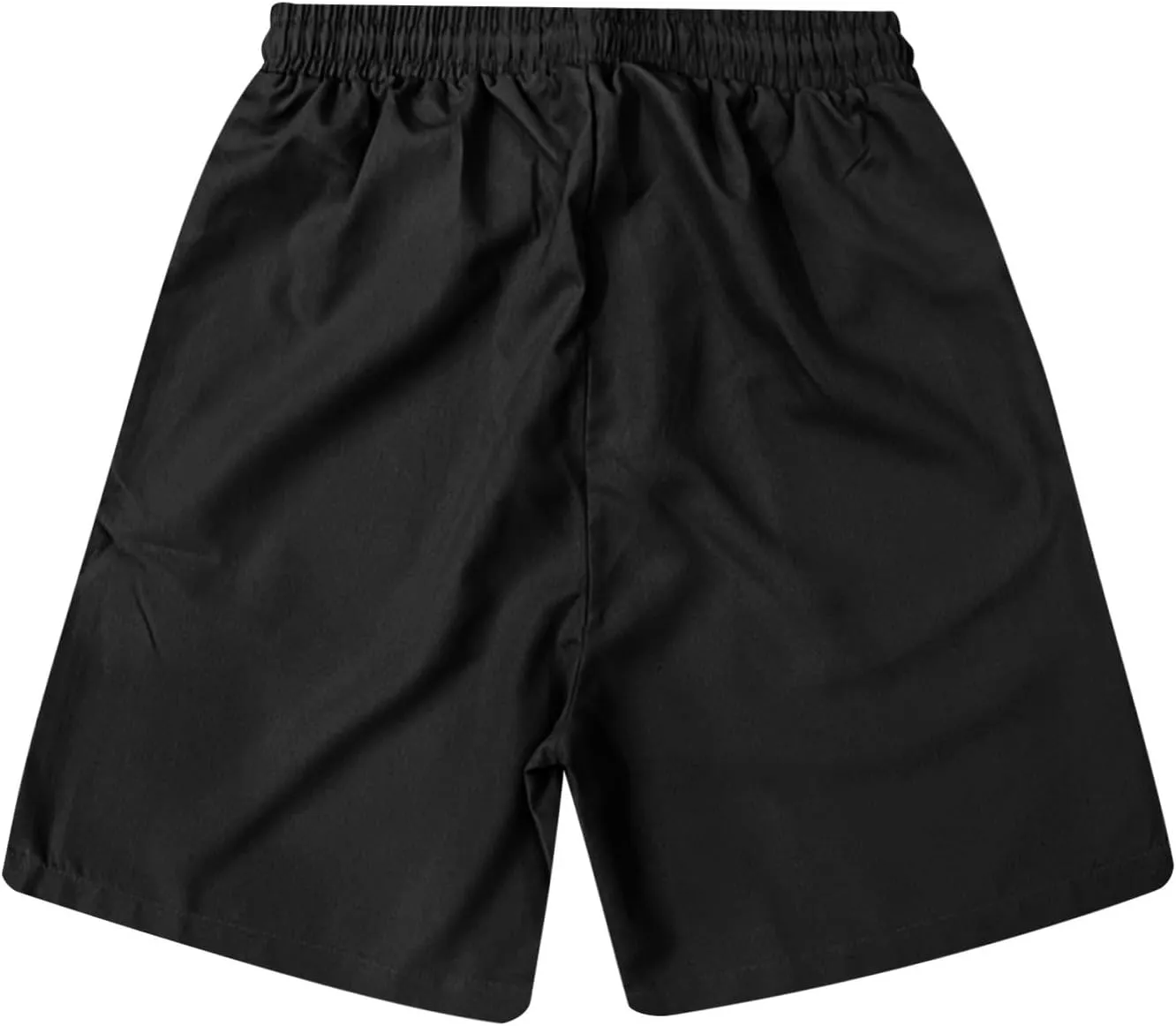 Mens Shorts Quick Dry Drawstring Exercise Elastic Waist Relaxed Shorts with Pockets