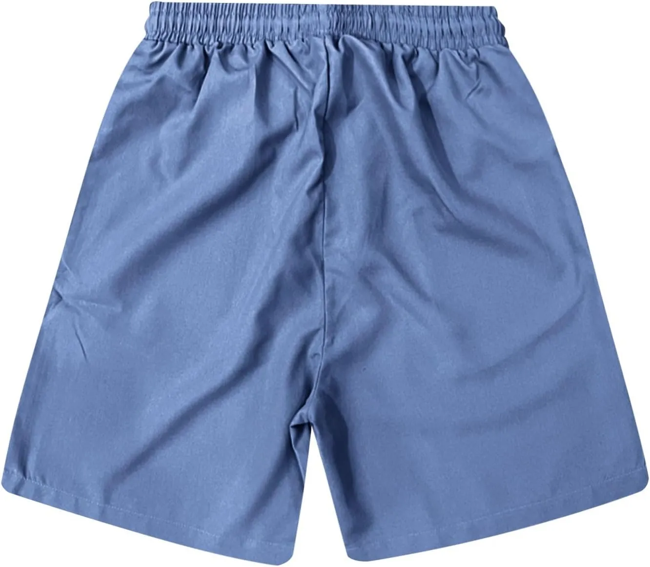 Mens Shorts Quick Dry Drawstring Exercise Elastic Waist Relaxed Shorts with Pockets