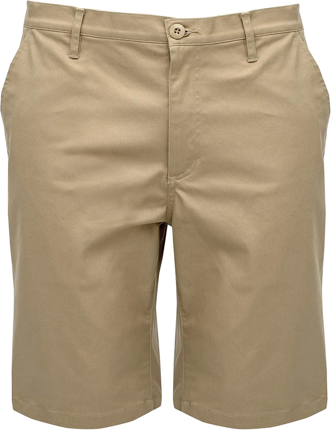 Men’s Work Shorts Pants - Casual Stretch Cotton Twill Chino Slim Fit Multi Pocket Regular Big Sizes 30~46