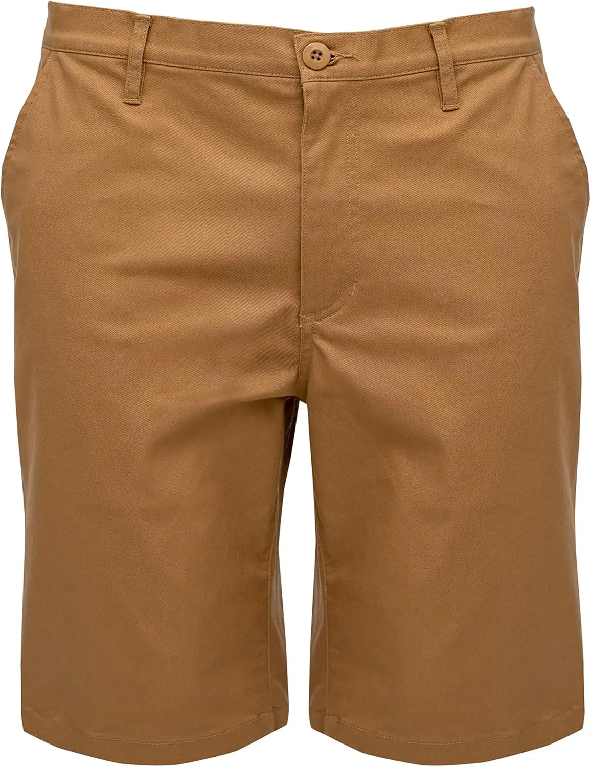 Men’s Work Shorts Pants - Casual Stretch Cotton Twill Chino Slim Fit Multi Pocket Regular Big Sizes 30~46