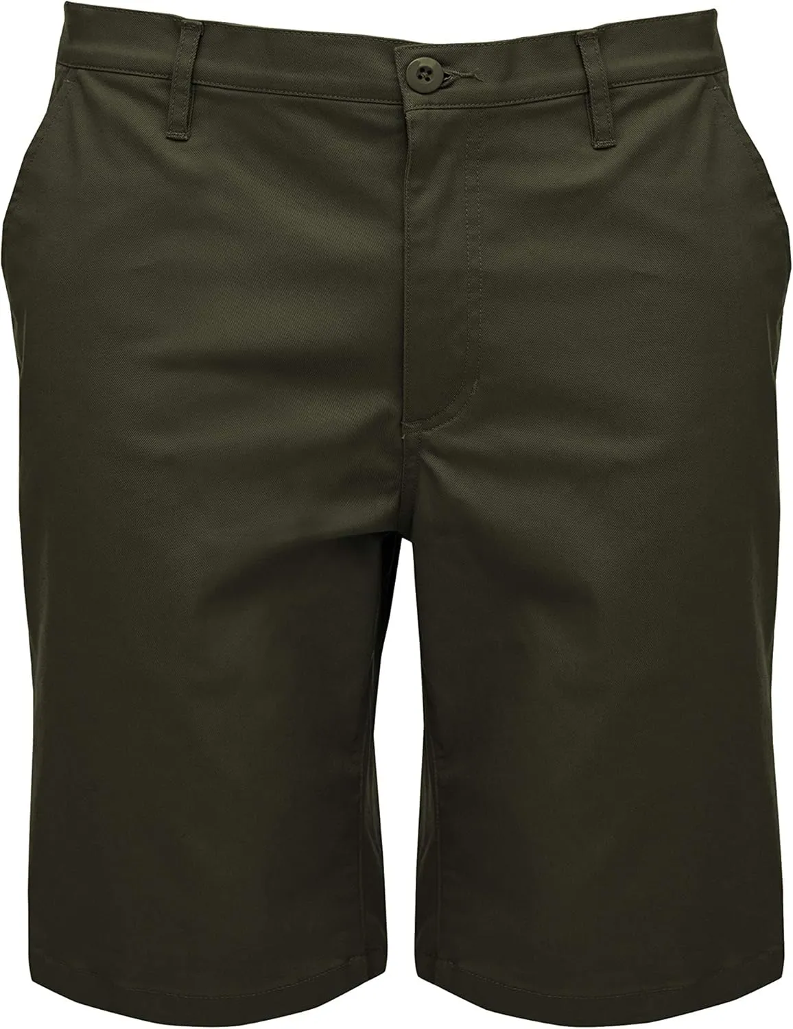 Men’s Work Shorts Pants - Casual Stretch Cotton Twill Chino Slim Fit Multi Pocket Regular Big Sizes 30~46