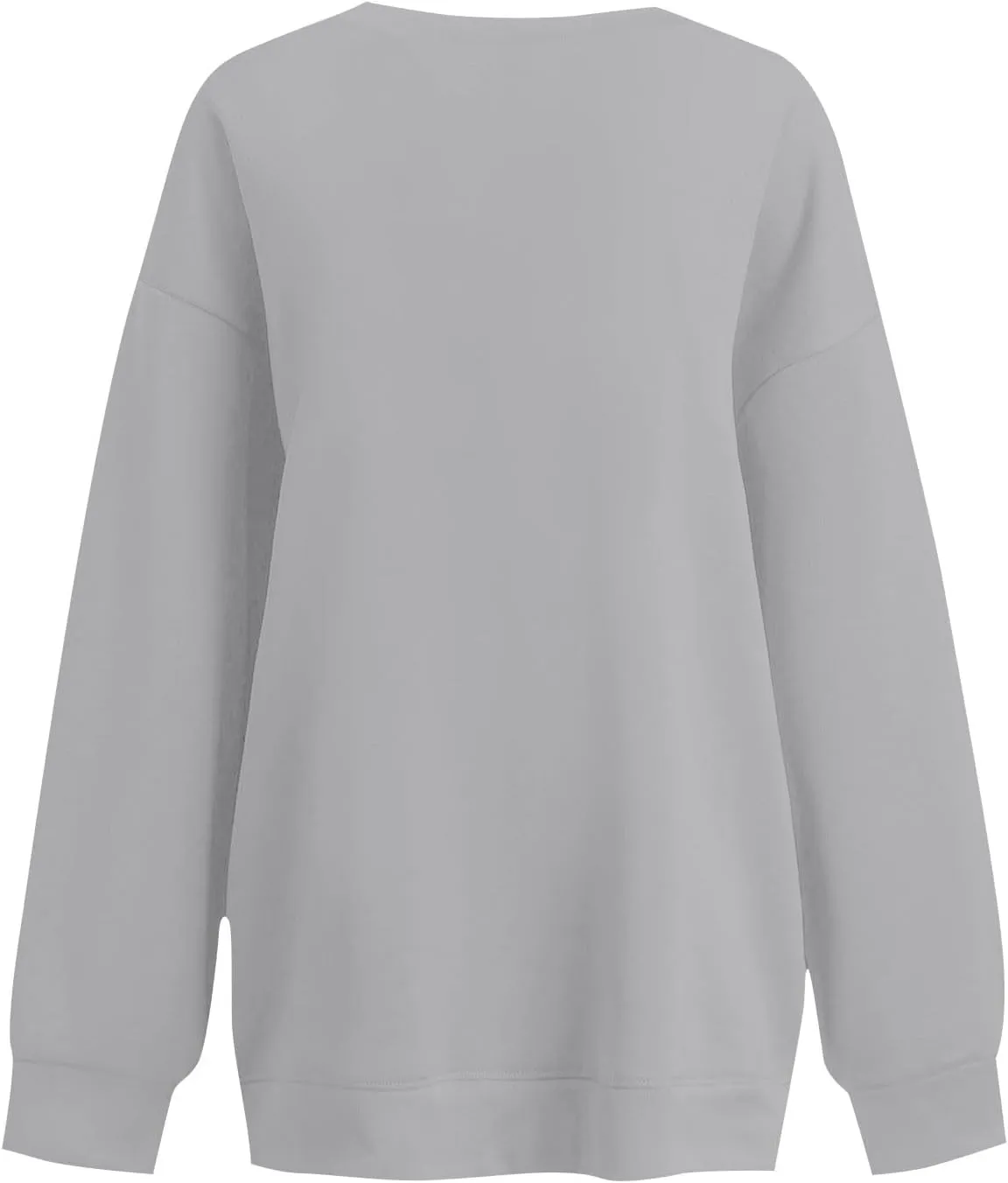 Oversized Sweatshirt for Women Baggy Fleece Crewneck Sweatshirts Comfy Drop Shoulder Pullover Hoodie Soft Winter Coat