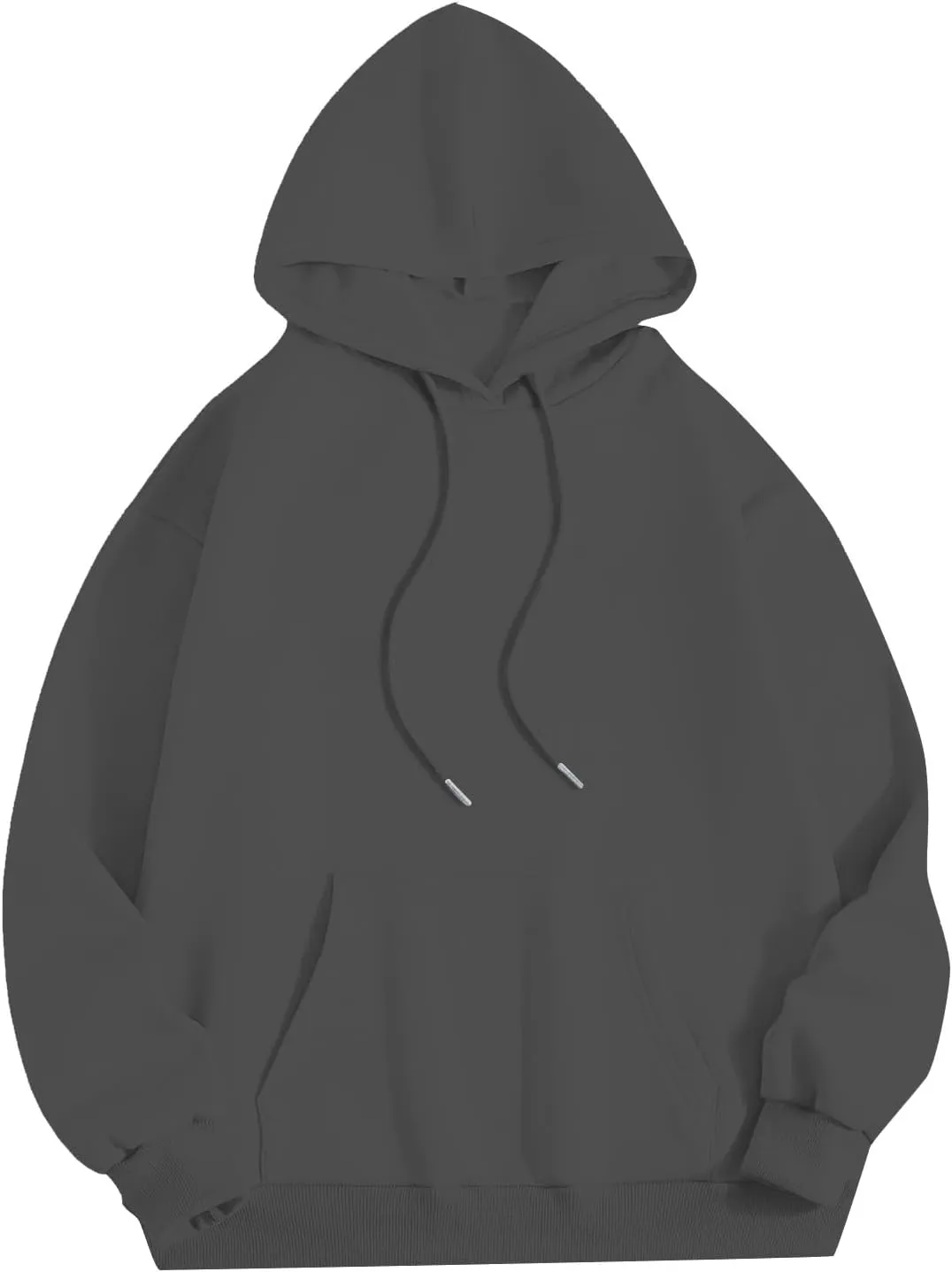 Pom Puff Oversized Hoodies for Women, Teen Girls Preppy Sweatshirt Pullover Long Sleeve Y2K Graphic Tees with Pockets