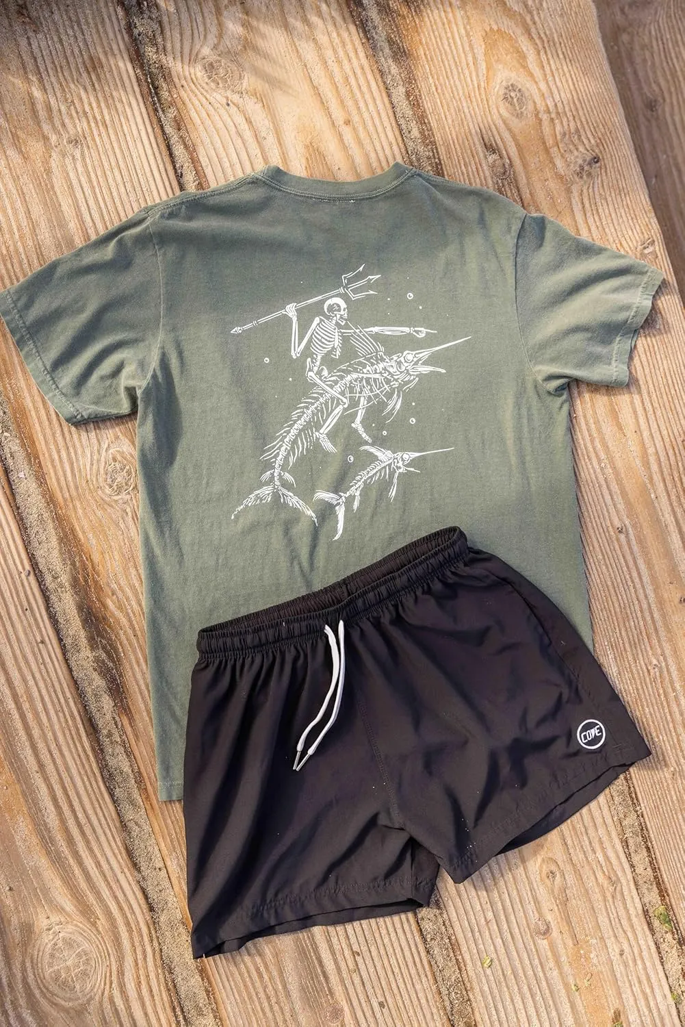 Premium Graphic Tees for Men & Women - Surfing Graphics - Sustabiable, USA Made, 100% Cotton, Pre-Shrunk, Size XS-3XL