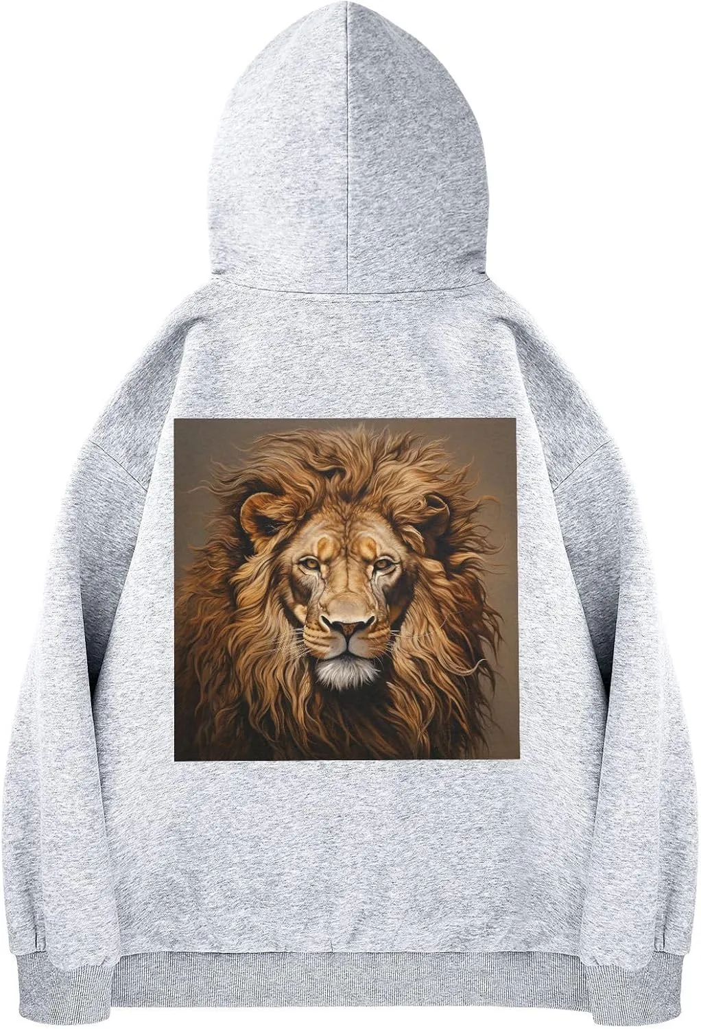 Printing Womens Oversized Hoodies Sweatshirts Graphic Pullover with Pockets