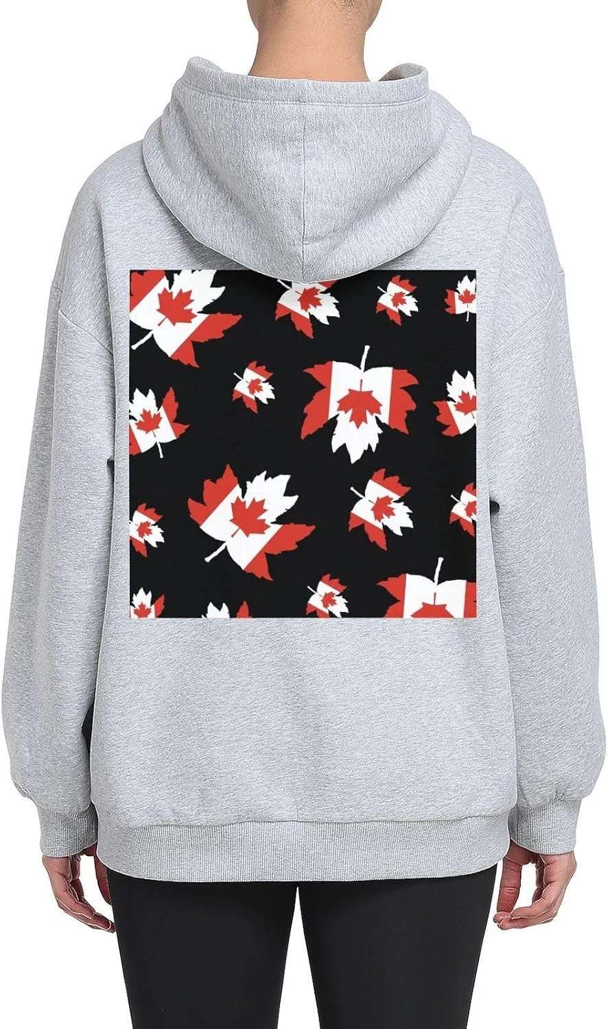 Printing Womens Oversized Hoodies Sweatshirts Graphic Pullover with Pockets