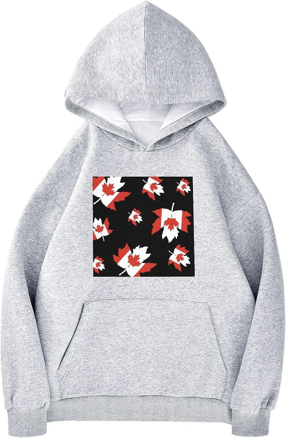 Printing Womens Oversized Hoodies Sweatshirts Graphic Pullover with Pockets