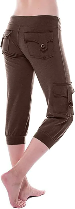 Straight Leg Basic Cargo Workout Gym Stretch Running Pants for Women Summer Fall Pants Women 2025 Y2K
