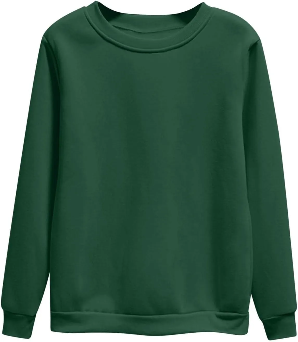 Sweatshirt for Women–Soft Long Sleeve Tops Crewneck Fleece Pullover Trendy Sweatshirt Oversized Spring Outfits