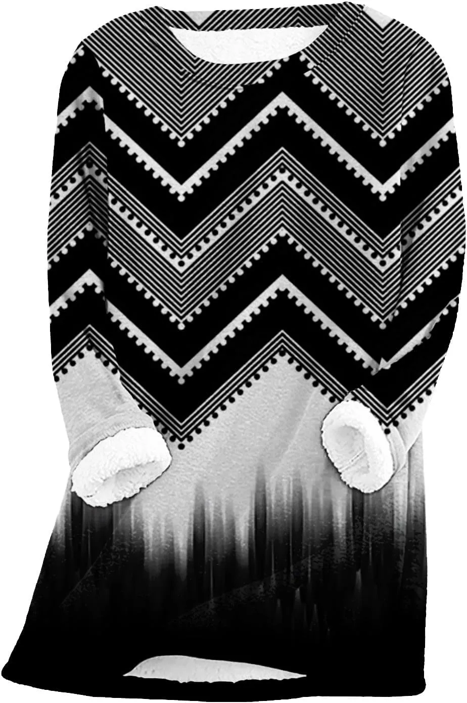Sweatshirts for Women Fleece Sherpa Lined Pullover Sweatshirt Long Sleeve Crewneck Blouse Sweater Thermal Thick Top