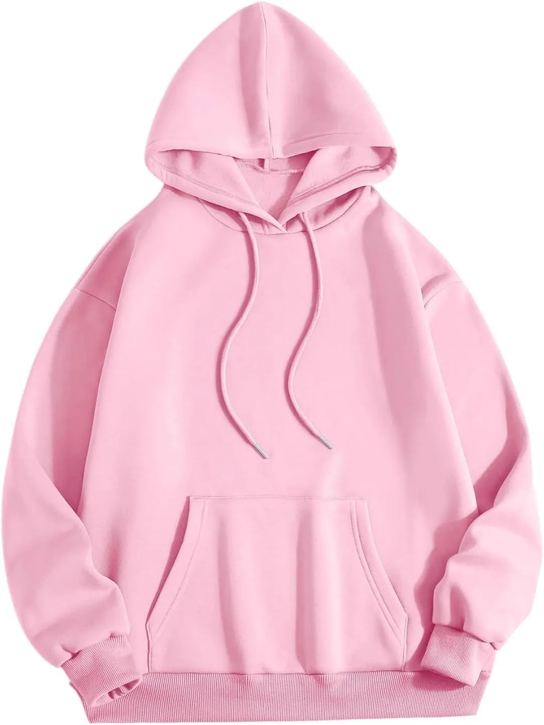 Thankful Grateful Blessed Letter Print Hoodie For Women Fleece Pullover With Kangaroo Pocket Hooded Graphic Tee Fall Trendy