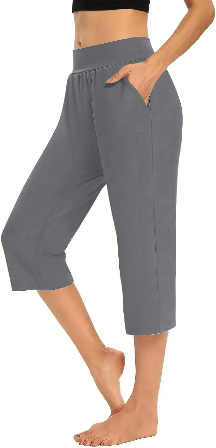 Trousers Pants for Women Summer Fall Loose Fit Workout Athletic High Cut Trousers Pants Sweatpants Women 2025
