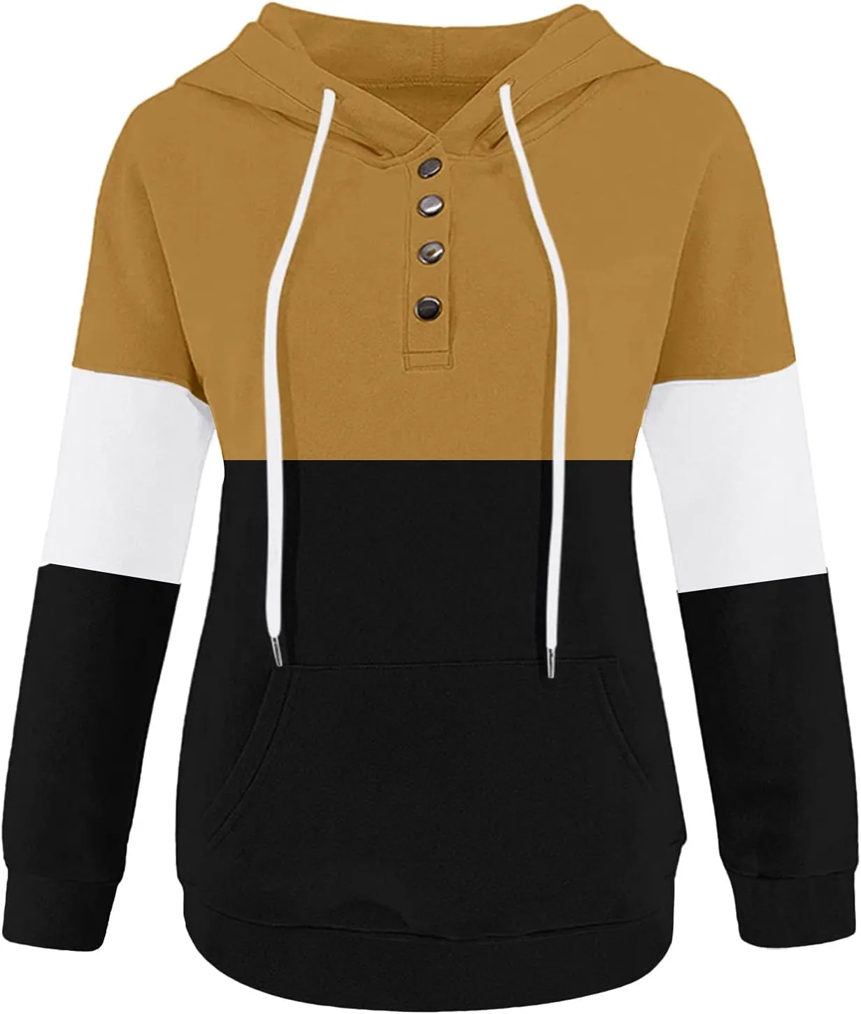 TUQIDEWU Hoodies for Women Trendy, Hoodie for Women Tie Dye Sweatshirt Button Down Tops Casual Long Sleeve Oversize Pullover