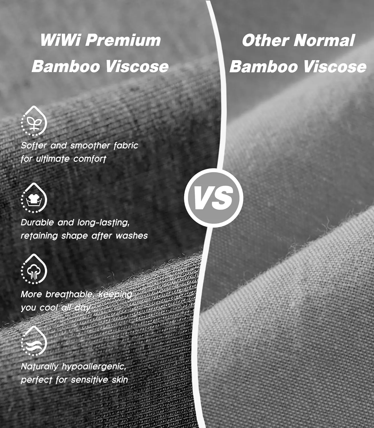 WiWi Jogger Pant for Women High Waist Yoga Pants Soft Comfy Viscose from Bamboo Women's Pajama Bottoms S-XXL