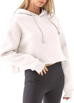Women Hoodies Fleece Sweatshirt Cropped Hoodies Hoodie Man Woman Sweaters Fall Outfits Casual Long Sleeve