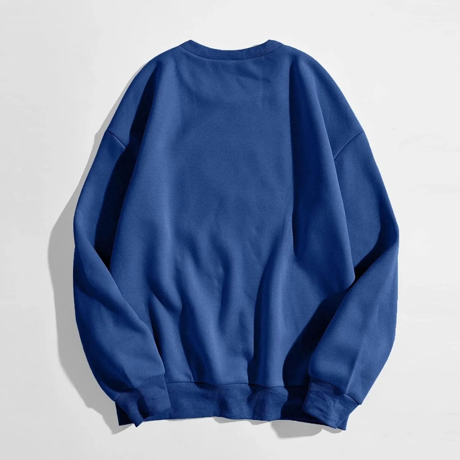 Womens California Los Angeles Sweatshirts Loose Fit Crew Neck Drop Shoulder Pullovers Baggy Fleece Preppy Top