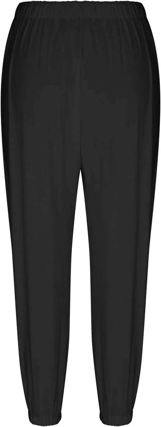 Women's Casual Pants & Capris Linen Pants Women Lounge Elastic Waist Pants Cute Wide Leg Trousers Summer Pants