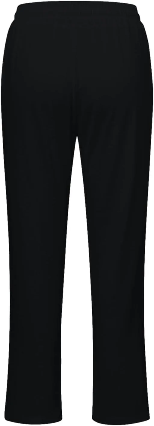 Womens Cotton Pants Summer Long Straight Leg Pants for Women Stretchy Plain Trousers Workout Jogger Pants