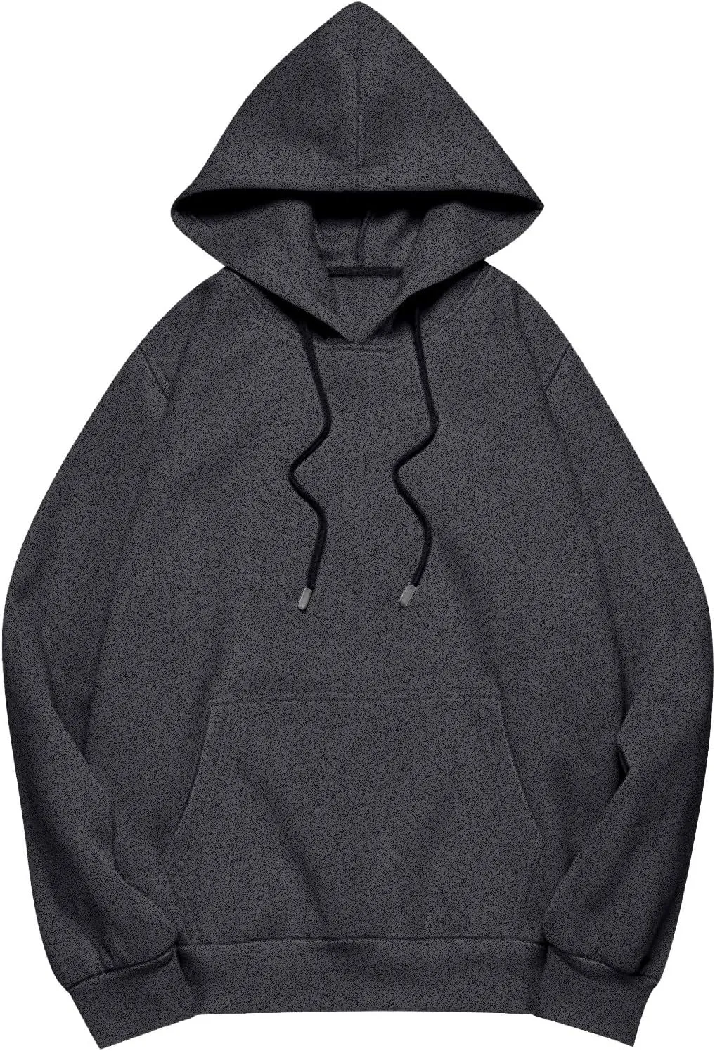 Womens Oversized Hoodies Fleece Solid Color Long Sleeve Sweatshirts with Pockets Winter Basic Pullover 2024 Fashion Tops