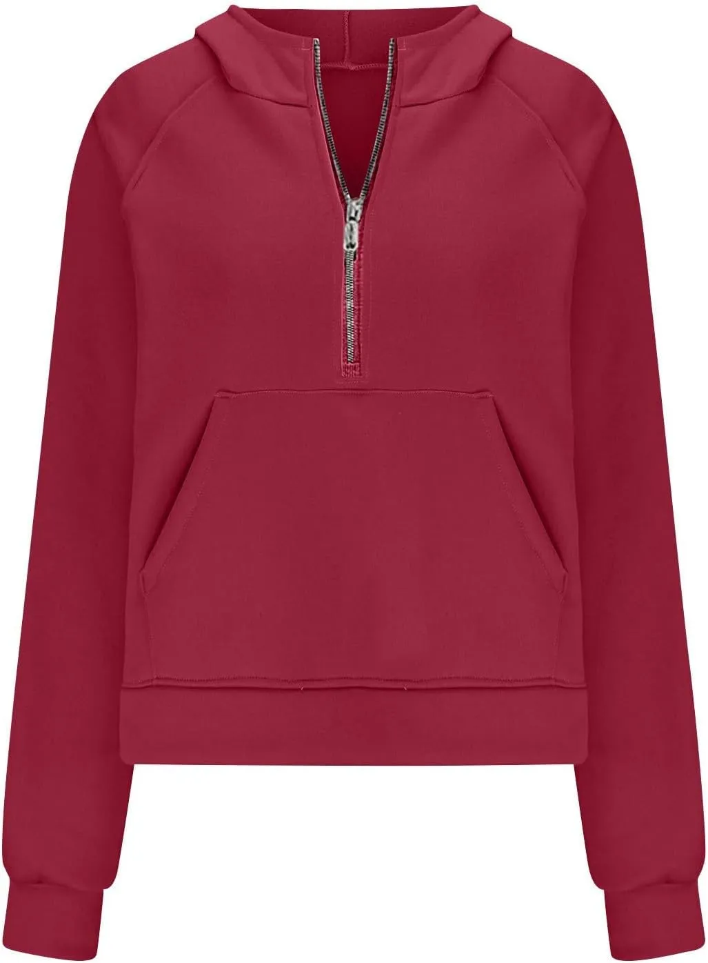 Womens Oversized Sweatshirt Half Zip Pullover Sweaters Long Sleeve Quarter Zip Hoodies Fall Fleece Y2K Clothes